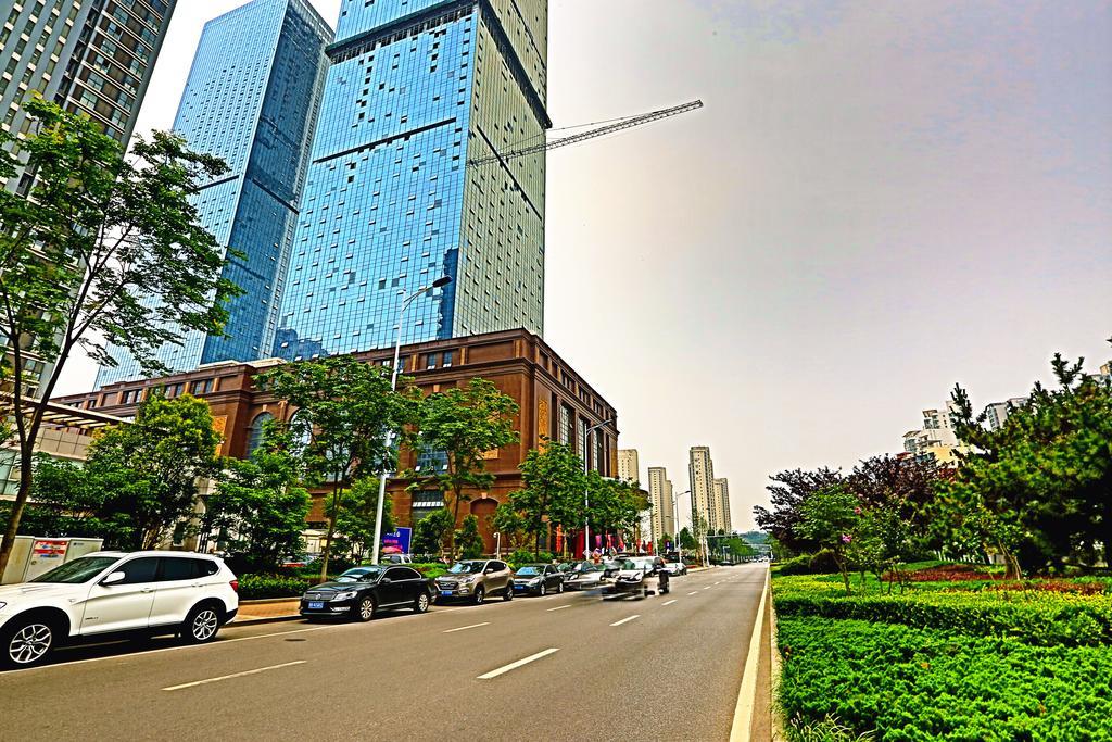 Qingdao Oushenglanting Resort Apartment Exterior foto