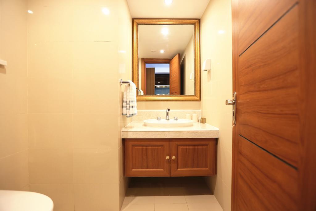 Qingdao Oushenglanting Resort Apartment Exterior foto